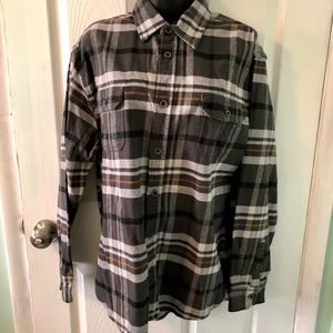 Never Worn, Men’s Thick Flannel Shirt, Size Large